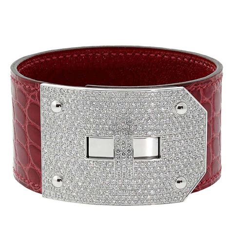 hermes bracialetti|hermes crocodile bracelet.